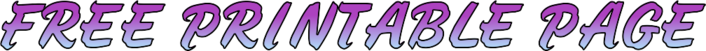 freeprintablepage